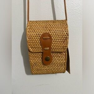 Crown Vintage Woven Purse